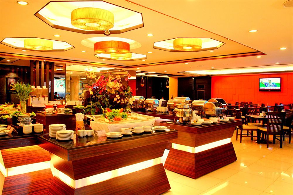 Grande Ville Hotel Bangkok Restaurace fotografie